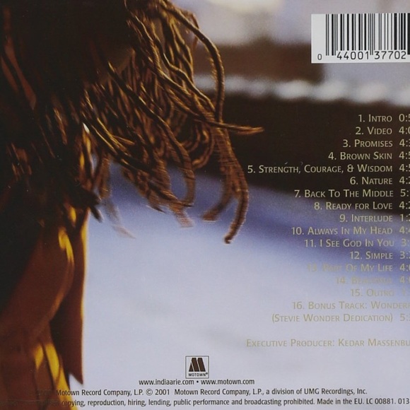 NWOT India Arie CD “Acoustic Soul” is her debut studio album released March 2001 - Picture 2 of 6